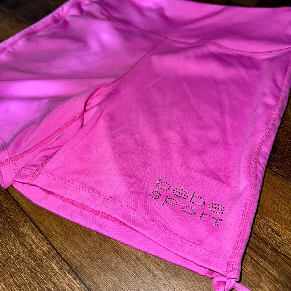 bebe Pink Bike Shorts